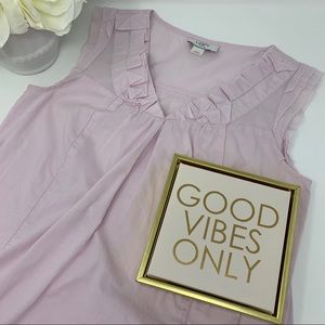 LOFT • Ann Taylor Petites, Blush Blouse • Size XSP